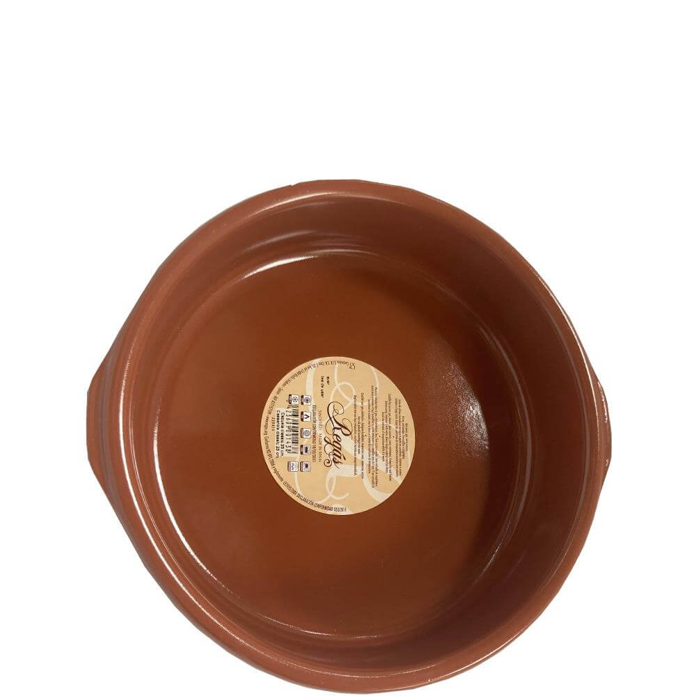 Delicioso Terracotta Cazuela Dish with Handles